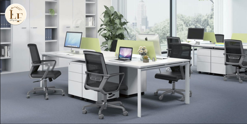 Sắp xếp bàn ghế ngăn nắp