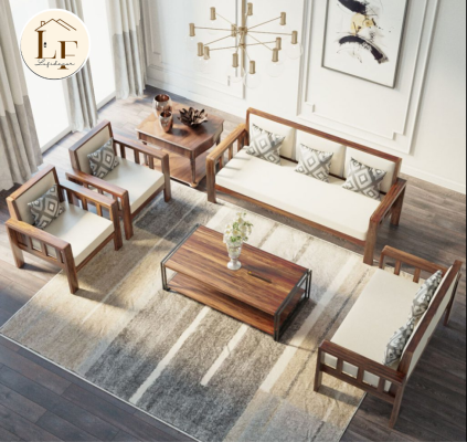 bàn ghế decor phong cách studio
