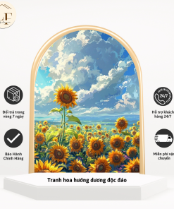 TRANH HOA HƯỚNG DƯƠNG ĐỘC ĐÁO