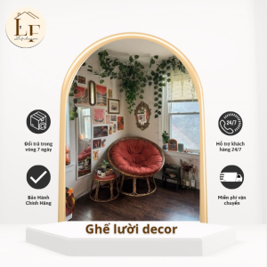 Ghê lười decor phòng khách, phòng ngủ