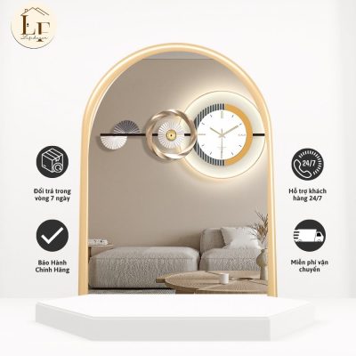 Đồng Hồ Treo Tường Hiện Đại – Điểm Nhấn Sang Trọng Cho Không Gian Sống