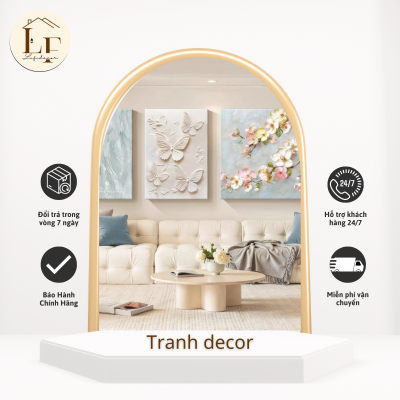 Vẽ Tranh Decor Phòng siêu hấp dẫn