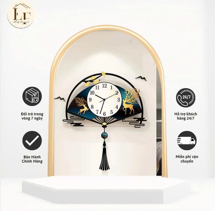 Đồng hồ decor